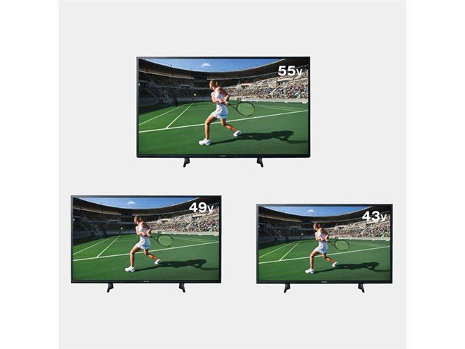 パナソニック、液晶4Kビエラのスタンダードモデル「HX750シリーズ
