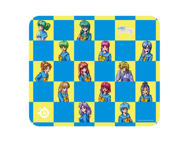 ときメモ」のヒロインたちを描いたゲーミングマウスパッド