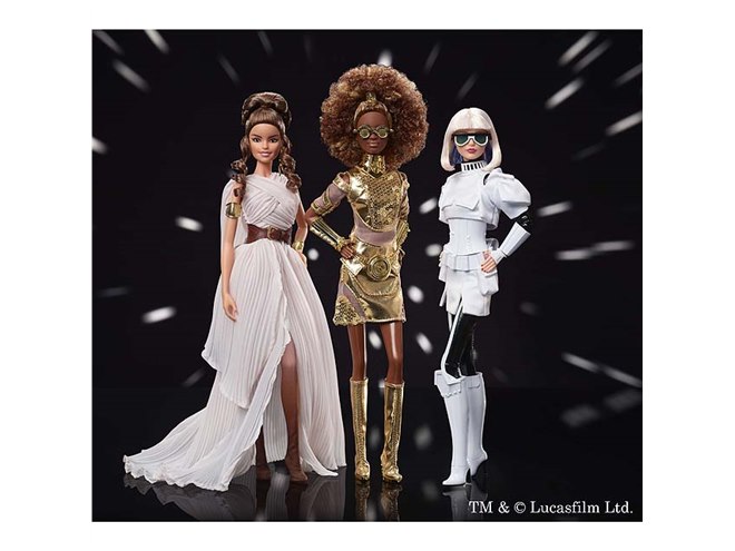 マテル、「スター・ウォーズ」とコラボした「バービー ／ スター