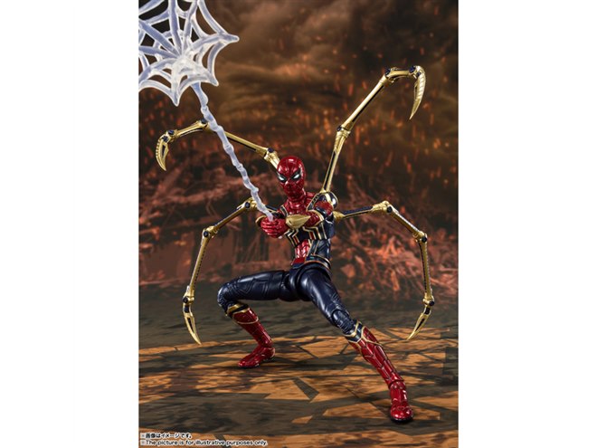 S.H.Figuarts アイアン・スパイダー」がリニューアル、スパイダー