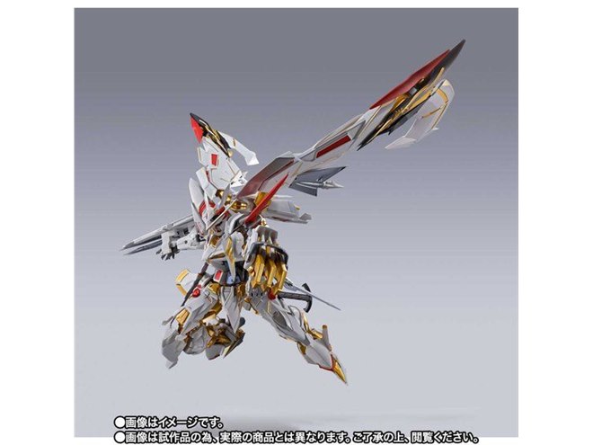 BANDAI - 【未開封】L BUILD　ブルーフレームリバイ+天ハナバージョン華 Amazon | METAL BUILD ガンダムアストレイ ゴールドフレーム天