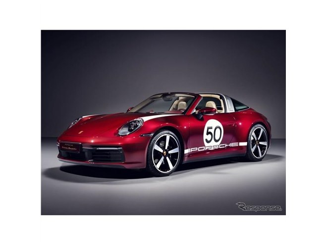 ポルシェ 911タルガ 新型に「ヘリテージデザインエディション」…1950