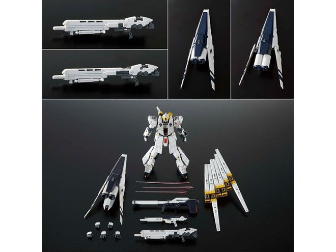 ガンプラ「RG νガンダム」に追加装甲を装備したヘビー・ウェポン・システム発売 - 価格.com