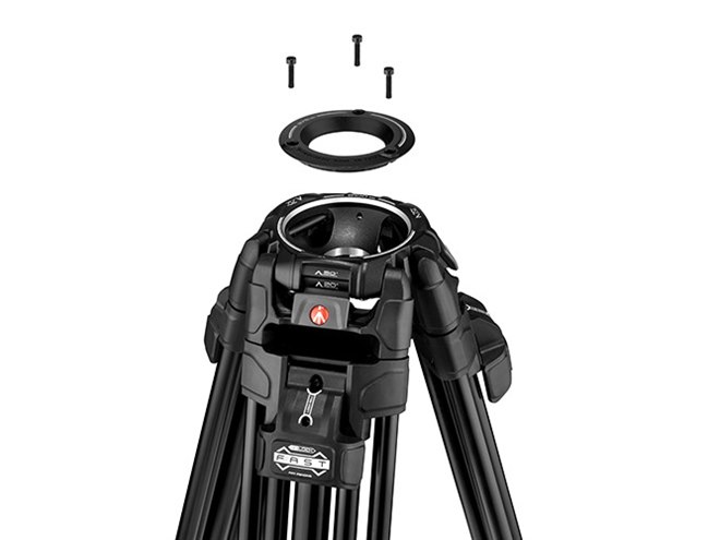 小型三脚　カメラ　ビデオ　スマホ台　マンフロット製 マンフロット、ミニ三脚にスマホを固定する「PIXIクランプ