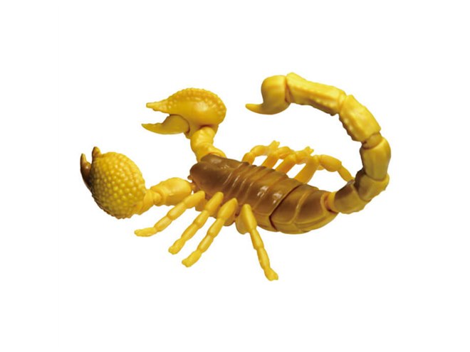 ほぼ原寸大」サソリのアクションフィギュア、リアルに全身10か所可動