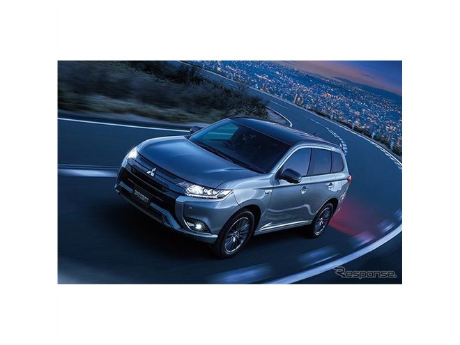 三菱 アウトランダーPHEV、特別仕様車「ブラックエディション」発売