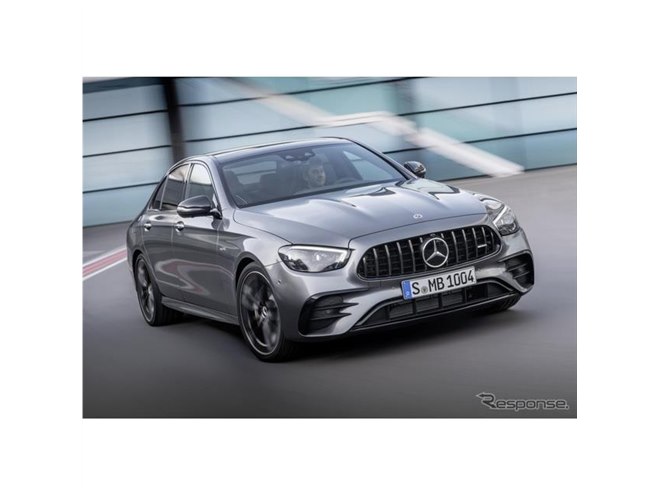 メルセデスベンツ Eクラスセダン 改良新型に「AMG 53」、高性能48V