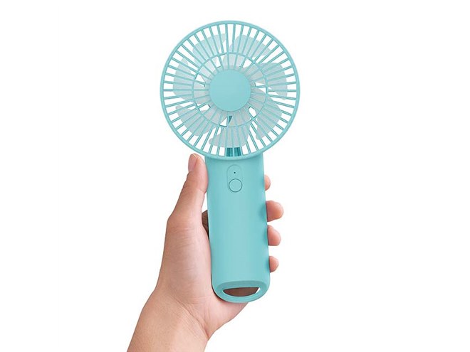 センチュリー、静音設計のUSB充電式ハンディファン - 価格.com