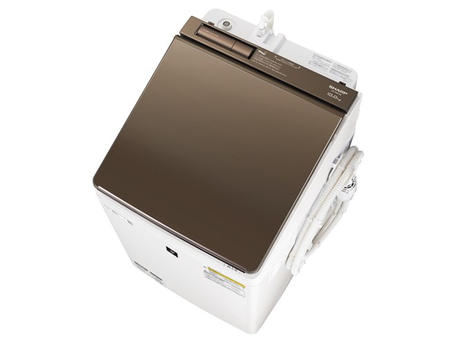 シャープ、“好みの仕上がり”を学習する「AI標準コース」搭載の洗濯乾燥