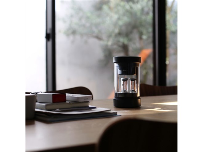 音楽に合わせて輝く”ワイヤレススピーカー「BALMUDA The Speaker」6/26