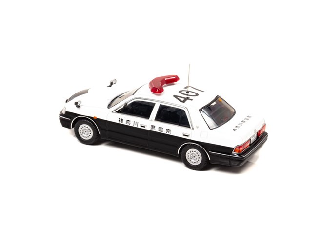 トヨタ「15系クラウン」パトカー2種が1/43スケール模型で登場