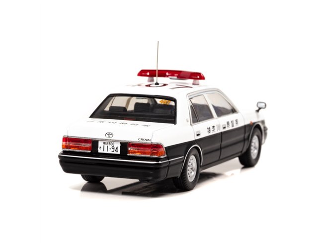 1/43 スケール CROWN パトカー クラウンハイブリッドのパトカーがミニカーで登場！ 北海道警察