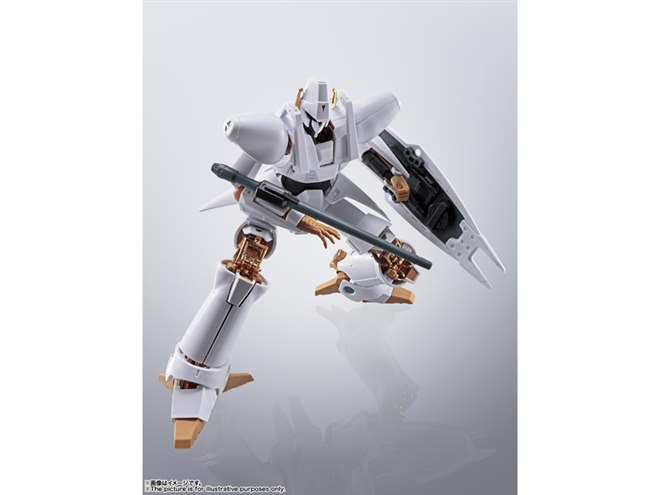⑨HI-L R 重戦機エルガイム エルガイム 1/100相当の大型「エルガイム」、ランダムスレート開閉ギミックも実装