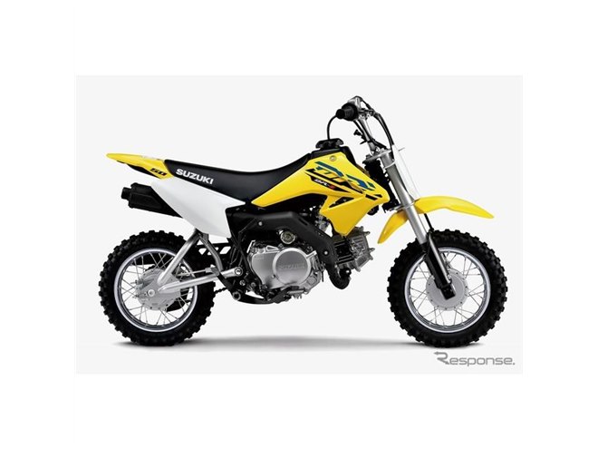 SUZUKI DRZ50 モトクロス スズキ、子ども用オフロード入門バイク「DR-Z50」のグラフィック変更へ