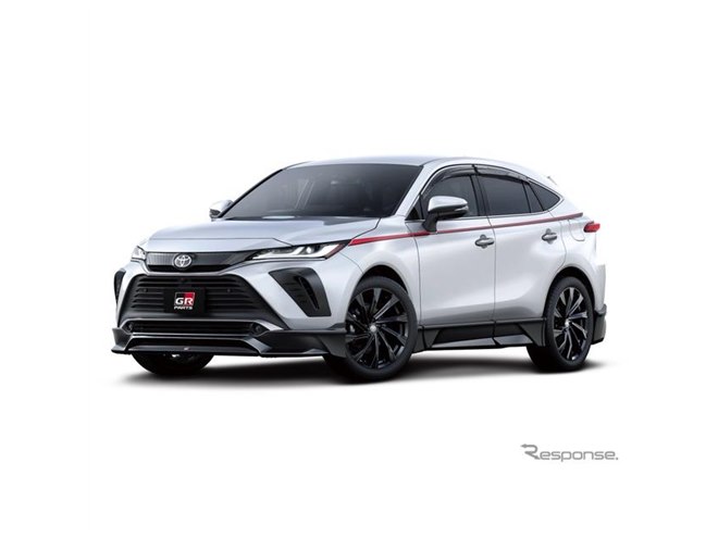 60ハリアー   ＧＲパーツ トヨタ ハリアー 新型】GRパーツを設定…「黒」でさらにスポーティ