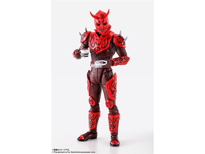 バンダイ、「仮面ライダー電王」モモタロスイマジンを“可動重視”で立体