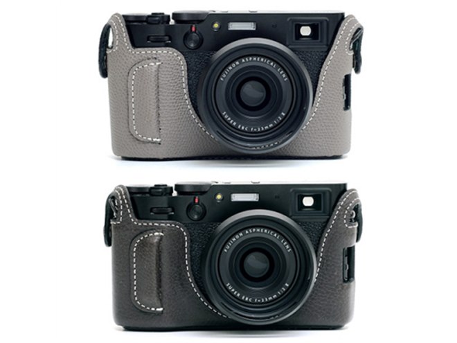 INDUSTRIA、「FUJIFILM X100V」専用のグリップ付きレザーケース2種