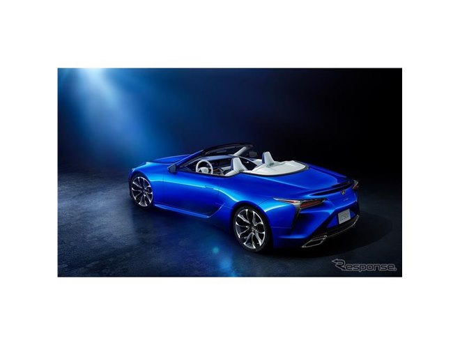 レクサス LC 改良新型】コンバーチブルを新設定…青の洞窟をイメージ