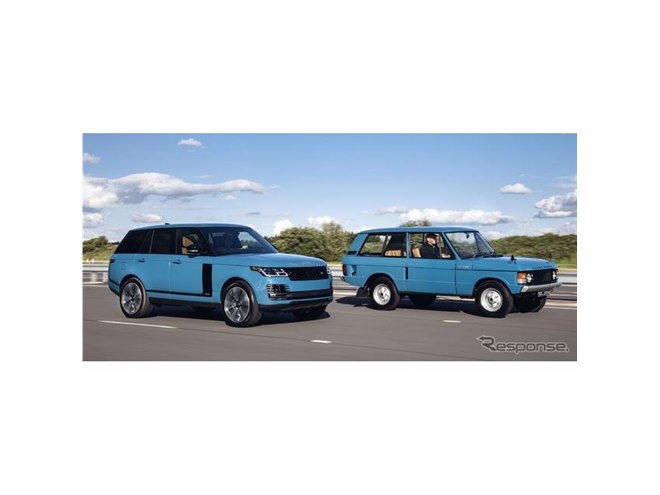 レンジローバー５０周年 記念アート 1/1970 希少 新品 レンジローバー 50周年記念車を欧州発表…全世界1970台を限定発売