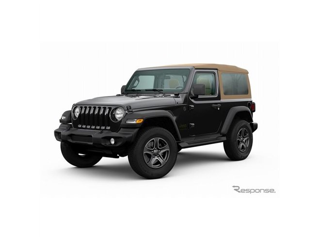 現行ジープ ラングラー 初のソフトトップ「ブラック＆タン」、150台