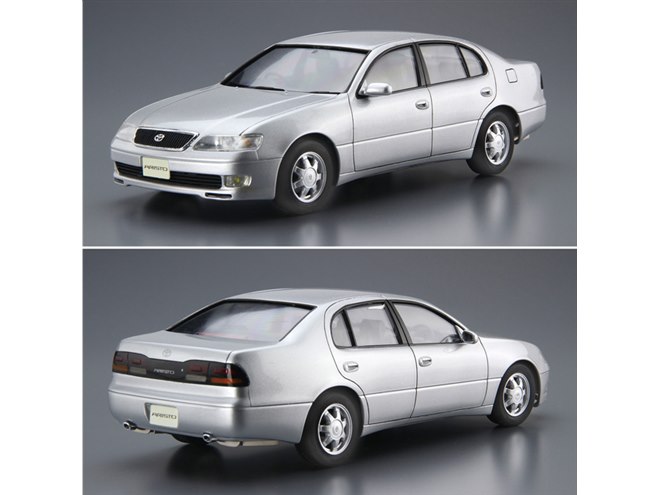 AOSHIMA、トヨタ「アリスト 3.0」Q/V選択式模型など8月再生産モデル