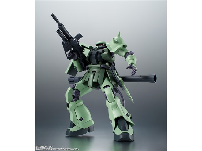 バンダイ、“後期生産型”「ROBOT魂 ザクII F2型 ver. A.N.I.M.E.