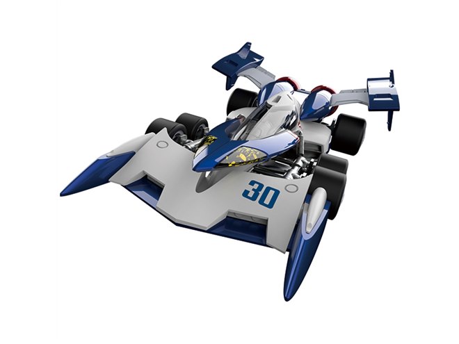 新世紀GPXサイバーフォーミュラ」サイバーマシンの1/43キット3体が発売