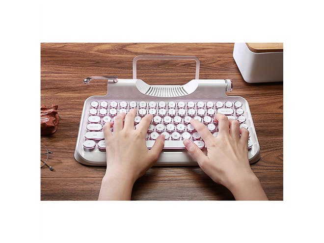 rymek タイプライター型キーボード Amazon | Knewkey Rymek メカニカルキーボード ゲーミング