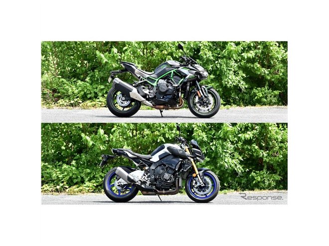 カワサキ Z H2 vs ヤマハ MT-10 比較試乗】いま激アツな大型ネイキッド