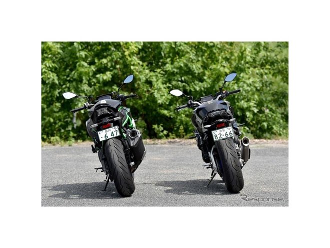 カワサキ Z H2 vs ヤマハ MT-10 比較試乗】いま激アツな大型ネイキッド