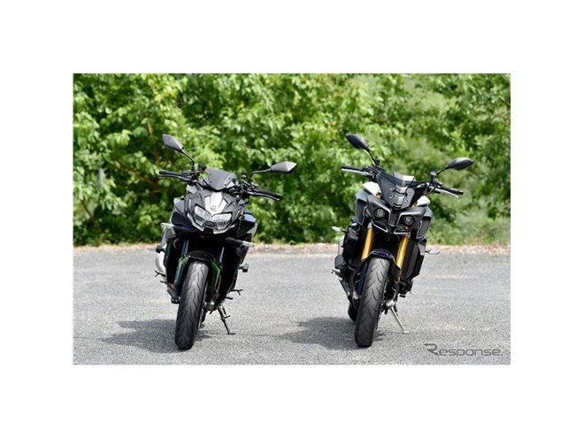 カワサキ Z H2 vs ヤマハ MT-10 比較試乗】いま激アツな大型ネイキッド