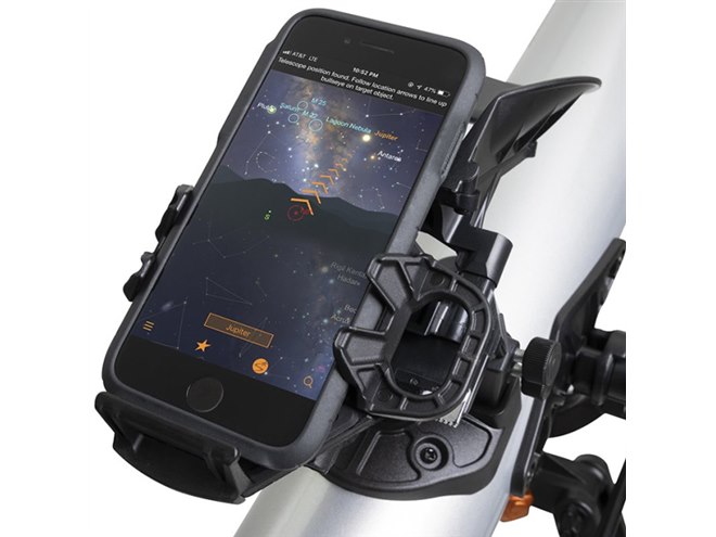 セレストロン、スマホ画面で星を探せる天体望遠鏡「StarSense