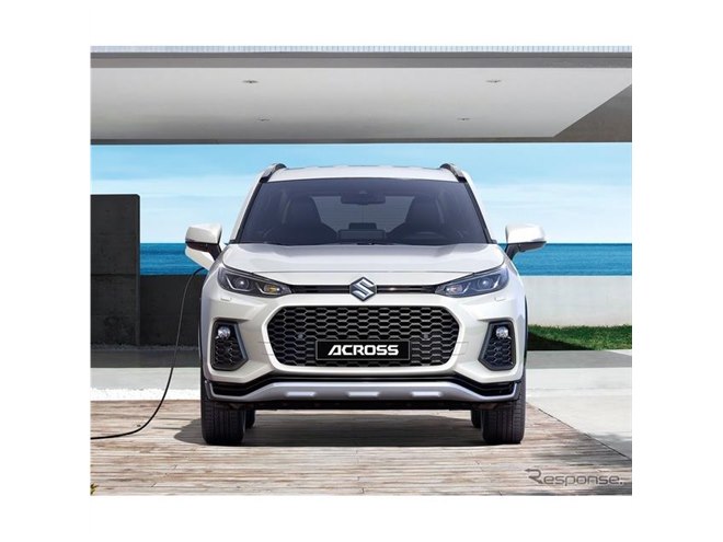 スズキの新型SUV『アクロス』、トヨタ RAV4 PHV ベースのOEM - 価格.com