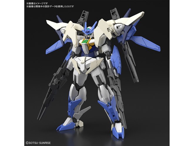 バンダイ、「ダブルオーガンダム」をベースにした新機体のガンプラを11