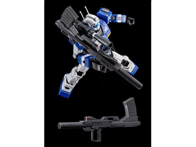 バンダイ、ロケット・バズーカ装備の「ジム・キャノン」HG