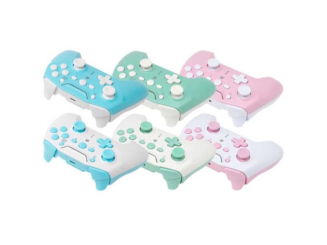 サイバーガジェット、Switch用ジャイロコントローラーに新色ピンクと