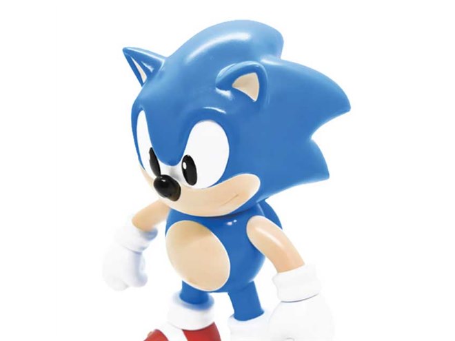 ソニック・ザ・ヘッジホッグ」ソニックが全高16cmソフビに、11月発売