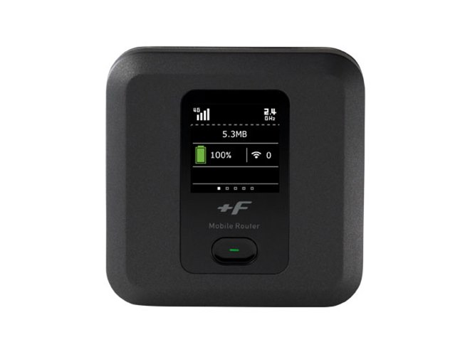 【美品】富士ソフト FS040W + 専用ホームキット セット　Wi-Fi モバイルルーター +F FS040W 専用ホームキットセット 富士ソフト