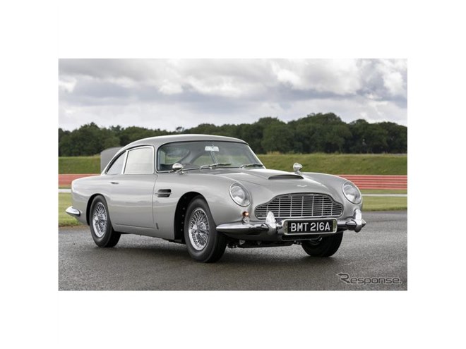 アストンマーティンが「DB5 ボンドカー」を復刻、最初の1台が完成…秘密