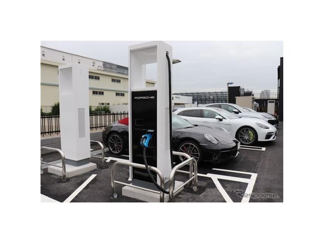 【美品】 ポルシェ タイカン EV充電器 モバイルチャージャープラス 8kW ポルシェ タイカン 200V充電設備工事 長泉町にて - ㈱吉原