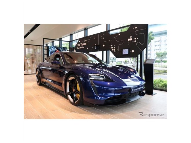 ポルシェ タイカン を急速充電、東京有明に90kW×2基---高出力