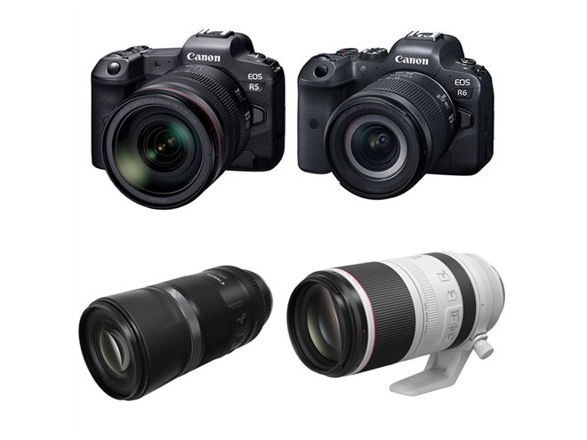 キヤノンまとめ】次世代フルサイズ「EOS R5」「EOS R6」や新RF