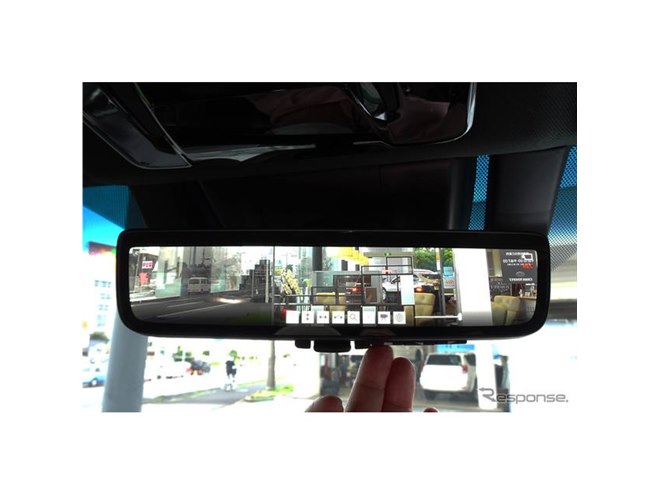 トヨタ ハリアー 新型】「録画機能付きデジタルインナーミラー」を