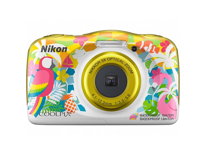 ニコンダイレクト、防水カメラ「COOLPIX W150」リゾート柄ケース ニコンダイレクト、防水カメラ「COOLPIX W150」リゾート柄ケース