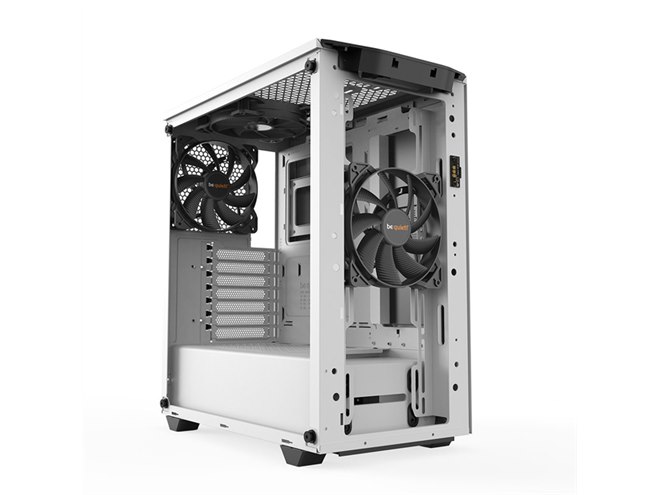 be quiet!、エアフロー性能を重視したミドルタワーケース「PURE BASE