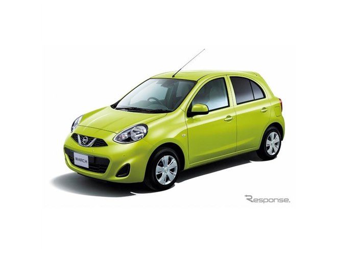 日産 マーチ、衝突被害軽減ブレーキなど先進安全技術を全車標準装備