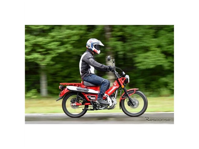ホンダ CT125 ハンターカブ 試乗】ダートも走ってナットク！長く愛さ