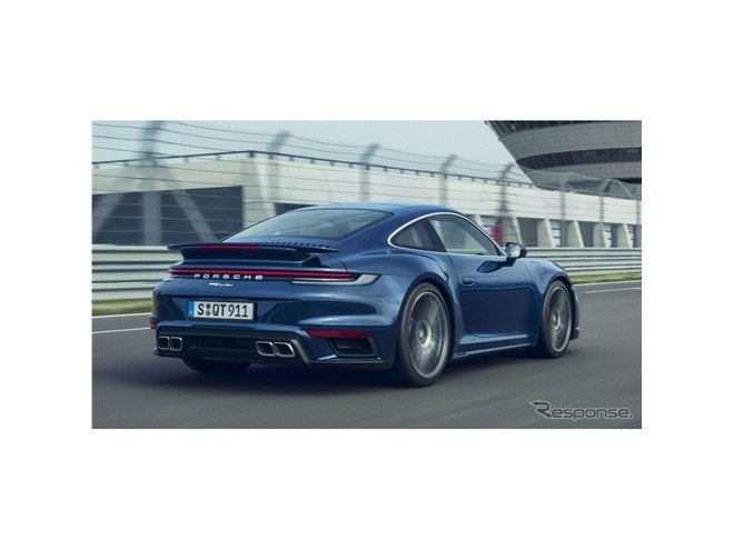 ポルシェ 911ターボ 新型、580馬力ツインターボ搭載…デジタルワールド