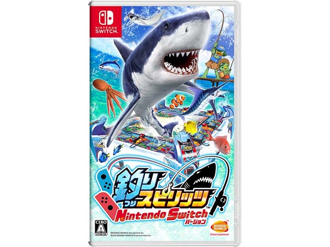 バンナム、「釣りスピリッツ Nintendo Switchバージョン同梱版」を7/21発売 - 価格.com