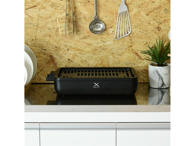 YAMAZEN、煙を約70％カットした減煙焼き肉グリル「XGRILL YGMA-X100